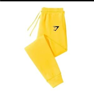 Gymshark Vibrant Yellow Joggers